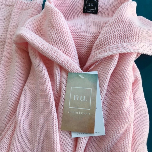 NU Numinou Oversized Hooded Longline Cardigan NWT - Picture 4 of 6